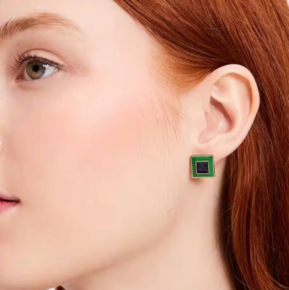 Kate Spade Mod Square Studs